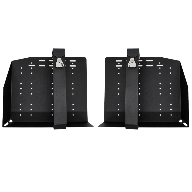 Go Rhino XVenture Gear Hard Case Mount Long 44in. (Mount ONLY for XRS/SRM Racks) - Tex. Blk