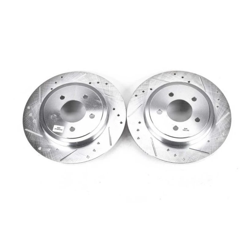 powerstop_AR85104XPR-679457c576f8c Power Stop 05-08 Ford Escape Rear Evolution Drilled & Slotted Rotors - Pair
