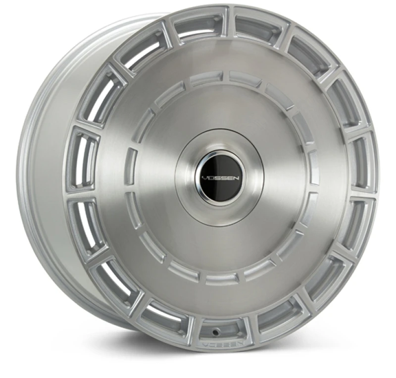 Vossen HF-9 24x10 - 5x130 - ET15 - Deep - 84.1 - Silver Brushed Wheel