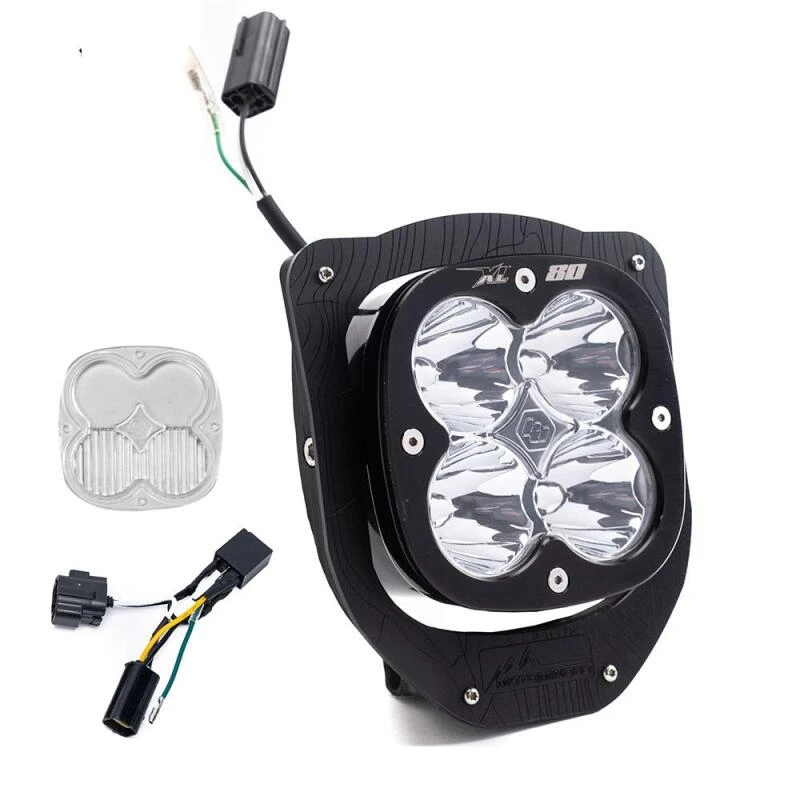 Baja Designs 2024 Husqvarna FE350S/FE350W/FE450 XL80 (D/C) Headlight Kit w/ Hi-Low Harness
