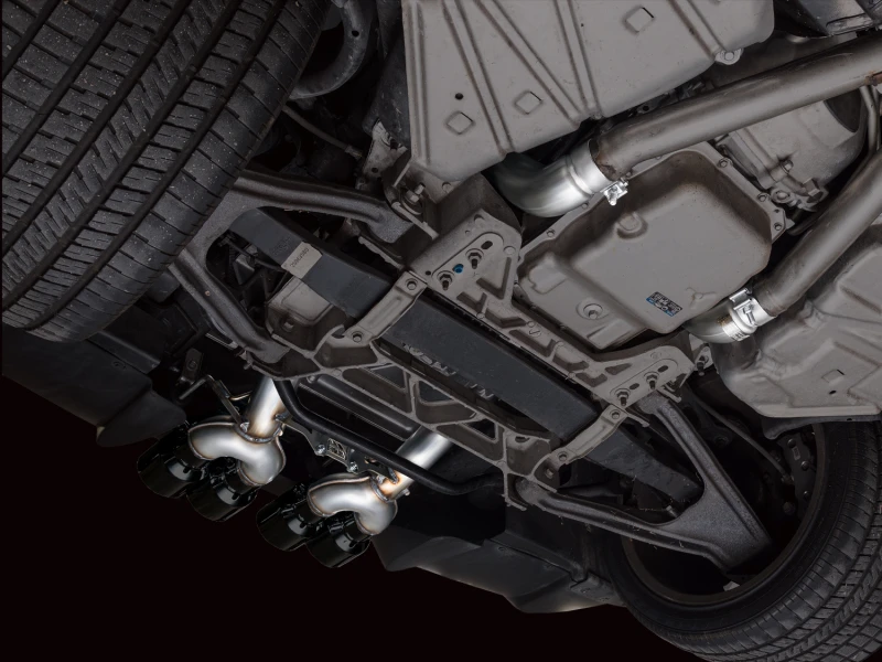 AWE Tuning 05-07 C6 Chevrolet Corvette 6.0L Track Edition Axleback Exhaust w/ Diamond Black Tips