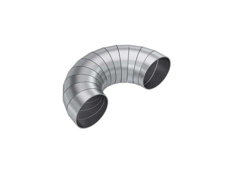 MBRP T304 Edelstahl 2,5 Zoll Durchmesser 180 Grad Universal Pie Cut Kit