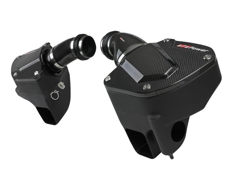 aFe Black Series Stage-2 Carbon Fiber Kaltluft-Ansaugsystem mit Pro DRY S Media