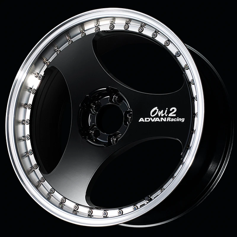 Advan ONI2 Progressive 20x9.5 / +37 Offset / 5x114.3 / 73mm Bore / Machining and Racing Gloss Black