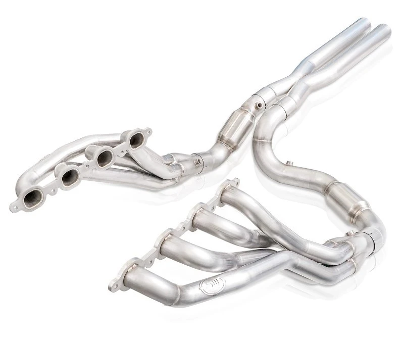 Stainless Works 2019+ Chevrolet Silverado 5.3/6.2 Catted-Header 1-7/8in Primärrohre 3in Zuleitungen X-Rohr