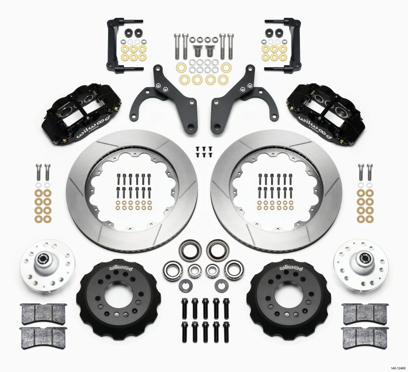 Wilwood Narrow Superlite 6R Vordere Nabe Kit 14,00 Zoll 59-64 Chevy Impala / 63-64 Corvette