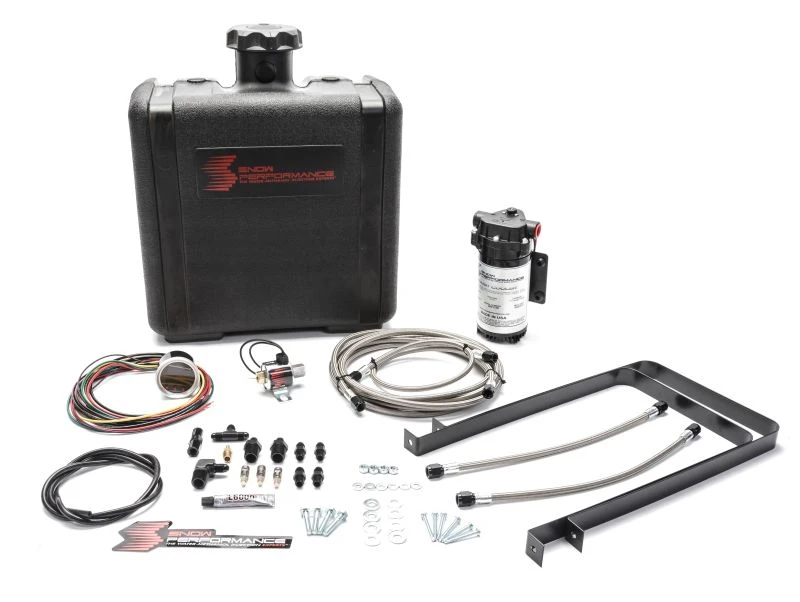 Snow Performance Ford Stg 2 Boost Cooler Wasserinjektions-Kit (mit SS-geflochtenen Leitungen & 4AN-Anschlüssen)