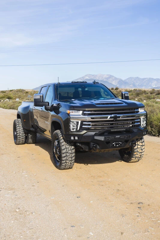 DV8 Offroad 20-23 Chevrolet Silverado 2500/3500 Spec Series Front Bumper w/ Winch