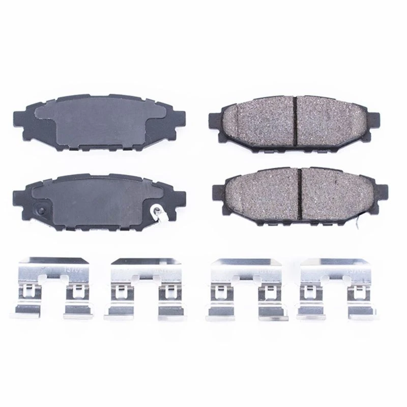 Power Stop Rear Z17 Evolution Ceramic Brake Pads w/Hardware for 13-16 Subaru BRZ