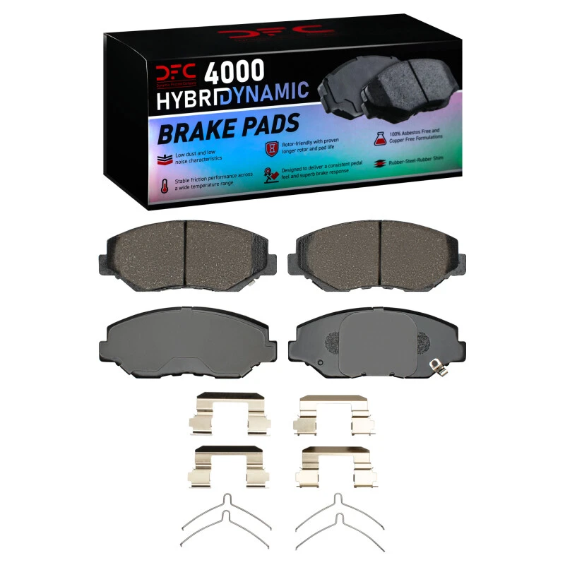 DFC 03-08 Honda Pilot Front 4000 HybriDynamic Brake Pads and Hardware Kit