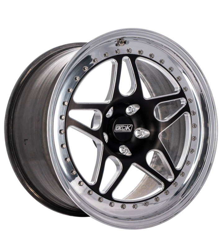 Belak 15x8 / 5in BS / 5x100 BP / High Pad / Series 3 Wheel - Non-Beadlock