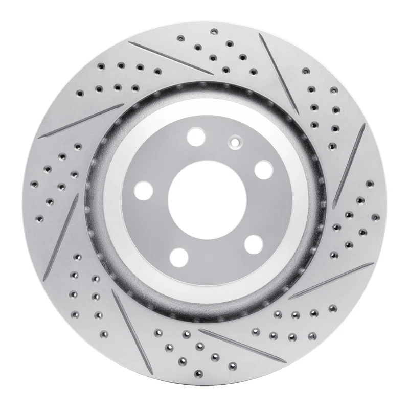 DFC 05-11 Audi A6 Quattro Rear Right Drilled & Slotted Geoperformance Rotor