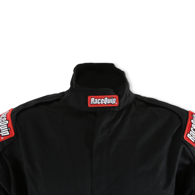 RaceQuip Black Chevron-1 Suit - SFI-1 3XL