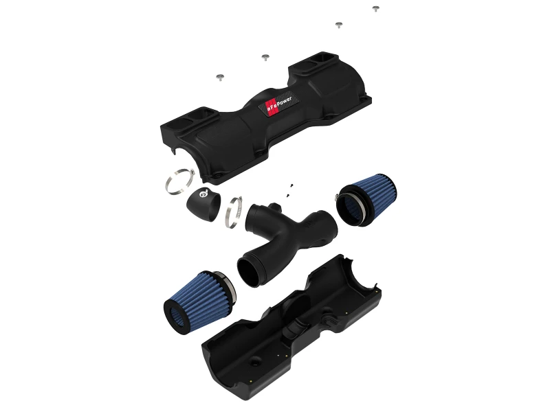 aFe Magnum Force Stage-2Si Kaltluft-Ansaugsystem mit Pro 5R-Medium für Porsche 911 Carrera (997) 09-12