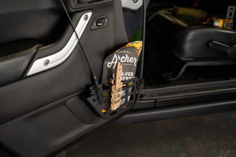 DV8 Offroad 2011-2018 Jeep Wrangler JK Slim Front Door Molle Pockets