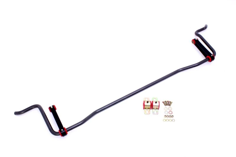 BMR 05-10 S197 Mustang Hinten Solid 22mm Stabilisator-Kit mit Bushings & Billet-Links - Black Hammertone