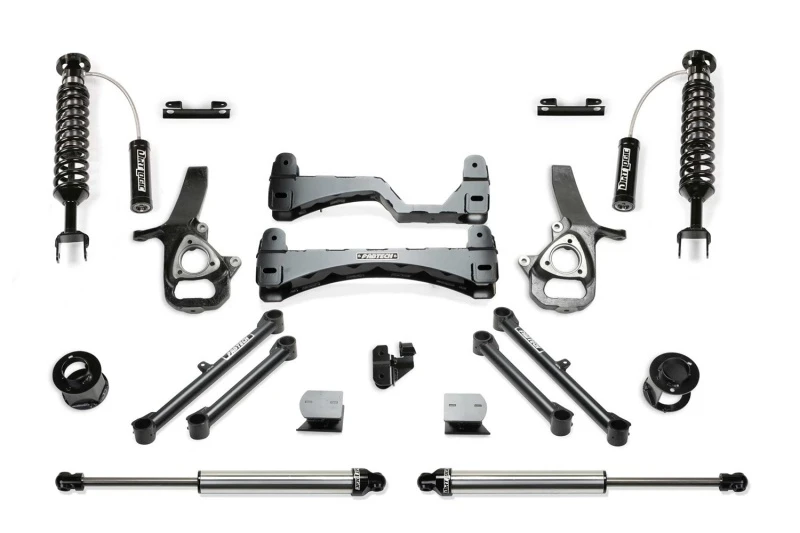 Fabtech 19-21 Ram 1500 2WD 6-Zoll-Perf-System mit DL 2,5 Resi C/O & Rr DL