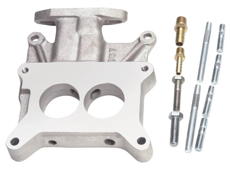 Edelbrock Ford 2-Bbl Egr Adapter (deutsch: Edelbrock Ford 2-Doppel Vergaser EGR Adapter)