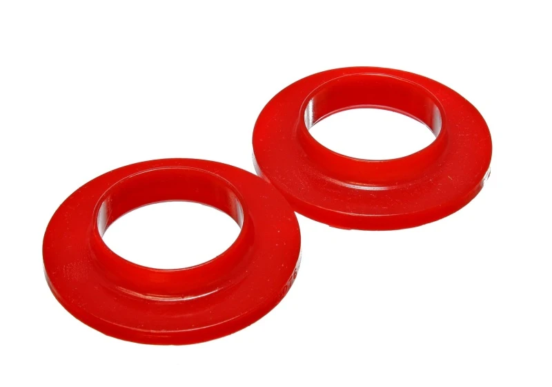 energy-suspension_9.6118R-67932ed827350 Energy Suspension Universal 2 1/8in ID 3 3/4in OD 3/4in H Red Coil Spring Isolators (2 per set)