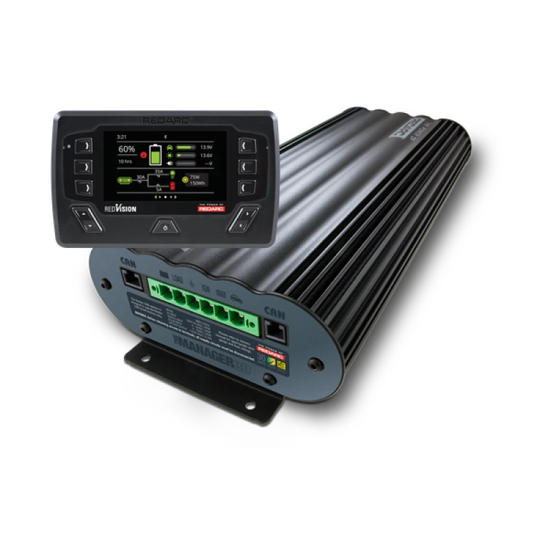 REDARC The Manager30 Batterie-Management-System & Redvision Display
