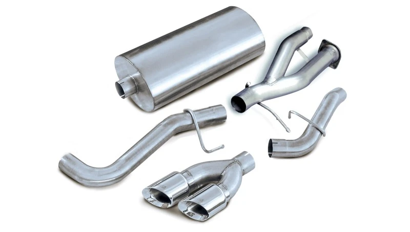 Corsa 2002-2006 Cadillac Escalade 6.0L V8 Poliertes Sport-Kat-Back-Auspuffsystem
