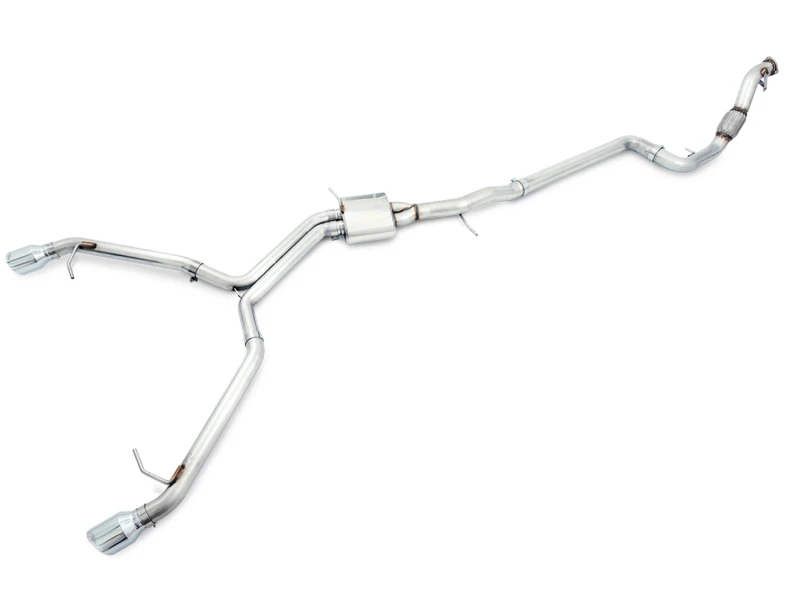 AWE Tuning Audi B9 A5 Track Edition Auspuff Dual Outlet - Chrom Silber Spitzen (einschließlich DP)
