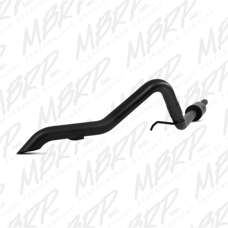 MBRP 2007-2009 Jeep Wrangler (JK) 3.8L V6 4 dr Off-Road Endrohr Muffler vor der Achse