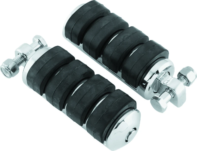 Kuryakyn ISO Peg Large mit Male Adapter Chrome (Paar)