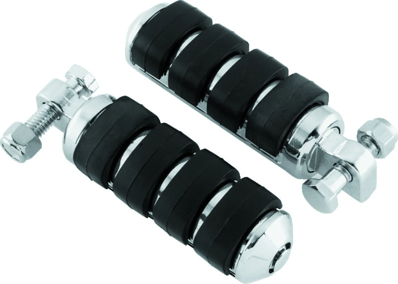 Kuryakyn ISO Peg Small mit männlichem Adapter Chrom (Paar)