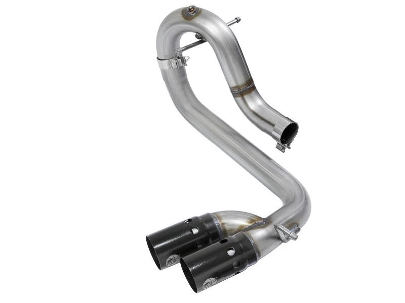 aFe Rebel Series DPF-Back 3 Zoll Seitenabgang SS Auspuffanlage mit IC Schwarze Spitze 2016 GM Colorado/Canyon 2.8L (td)