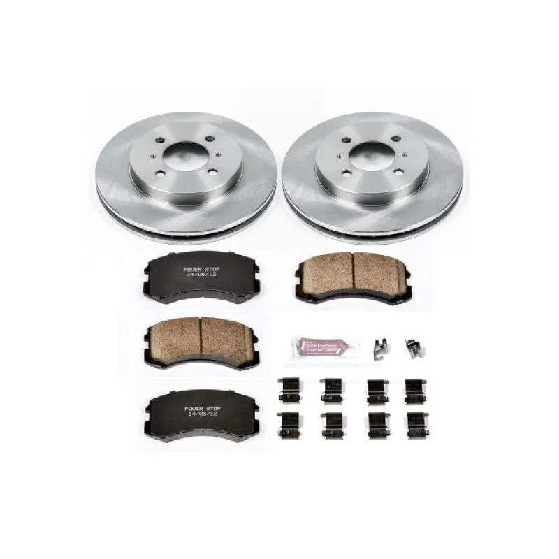 Power Stop Front Autospecialty Brake Kit for 02-07 Mitsubishi Lancer