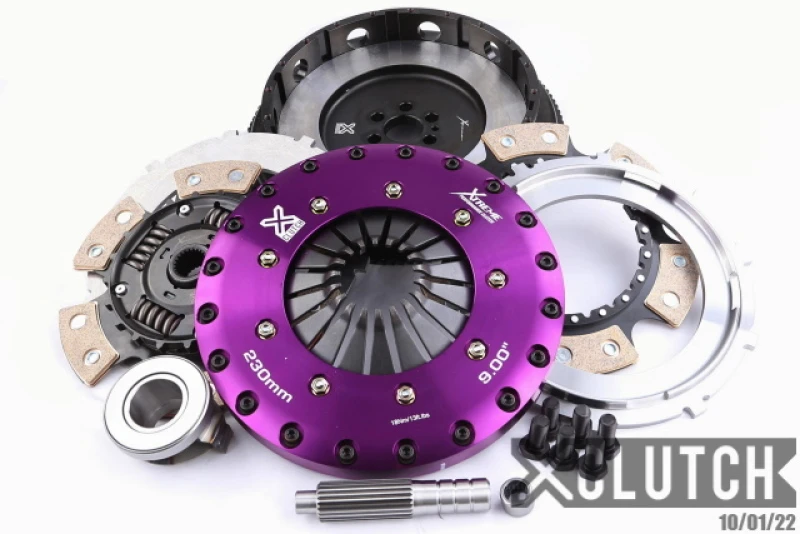 XClutch 06-07 Mazda Mazdaspeed 3 2.3L Turbo 9-Zoll-Zwillings-Keramik-Kupplungskit