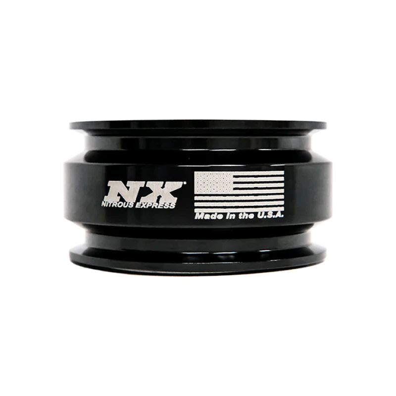 Nitrous Express 3in Nitrous Cannon - Single Body/Sleeve - Black for Universal