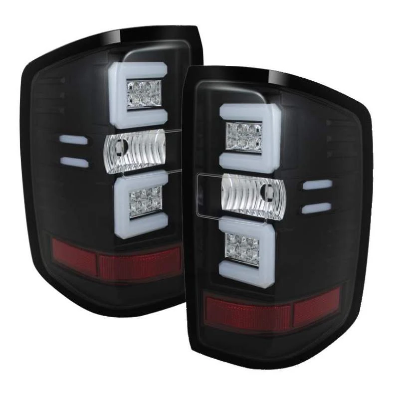 spyder_5079985-6794c7cf09e1a Spyder Chevy 1500 14-16 Light Bar LED Tail Lights Blk ALT-YD-CS14-LBLED-BK