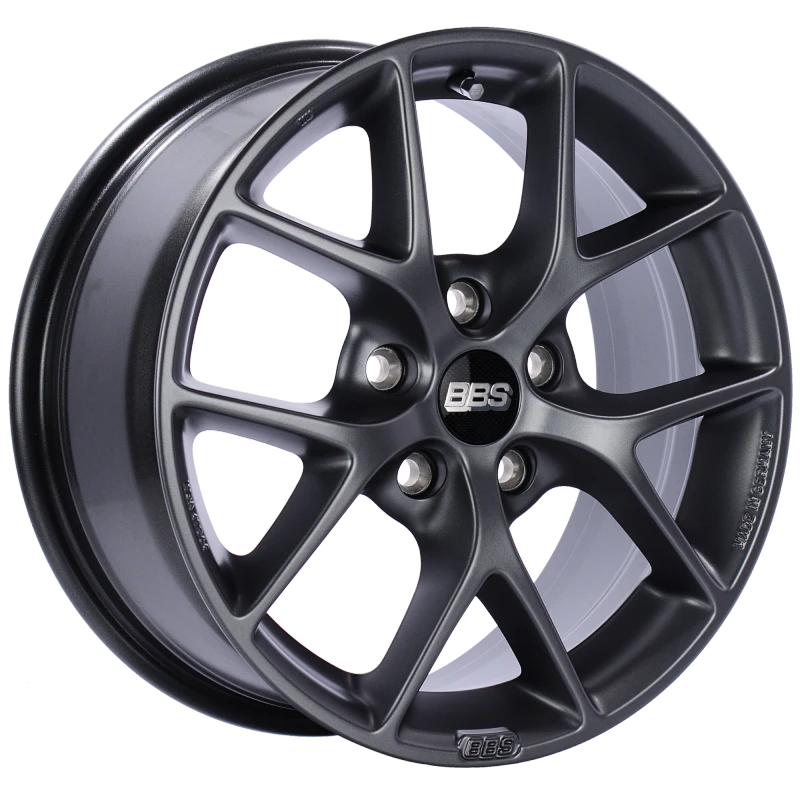 BBS SR 16x7 5x120 ET36 Satin Grey Wheel -82mm PFS/Clip Required