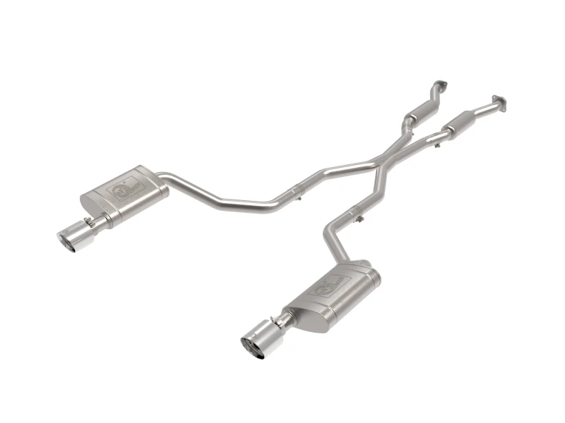 aFe 11-21 Dodge Durango V6-3.6L/V8-5.7L MACH Force-Xp 304 SS Cat-Back Auspuffsystem mit polierter Spitze