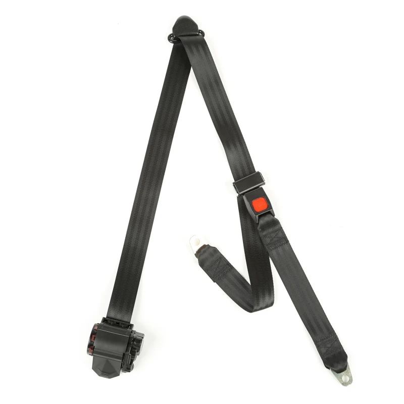 Omix Offroad-Sicherheitsgurt Schwarz 87-91 Wrangler YJ