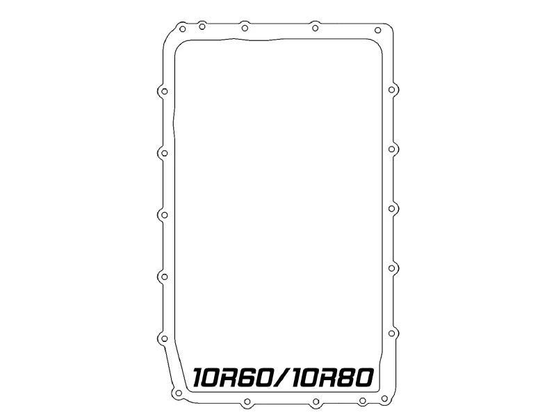 aFe 17-24 Ford F-150 10R60/10R80 Pro Series Hinteres Getriebeölwanne Schwarz mit bearbeiteten Rippen