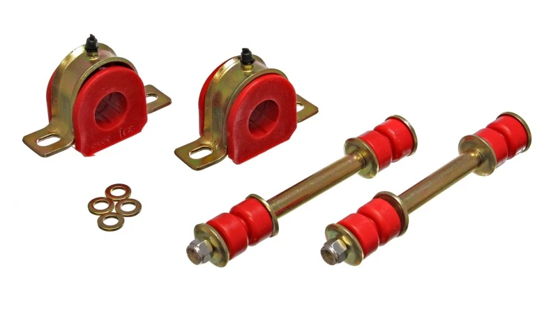 Energy Suspension 82-04 GM Blazer/S-10/S15 / 91-94 Oldsmobile Bravada Komplett Vorderer Stabilisator Rot Bu