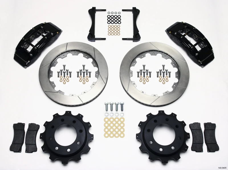 Wilwood TC6R Hinterrad-Kit 16,00 Zoll 1999-2010 GM H2 / 2500 4,63 Cntr