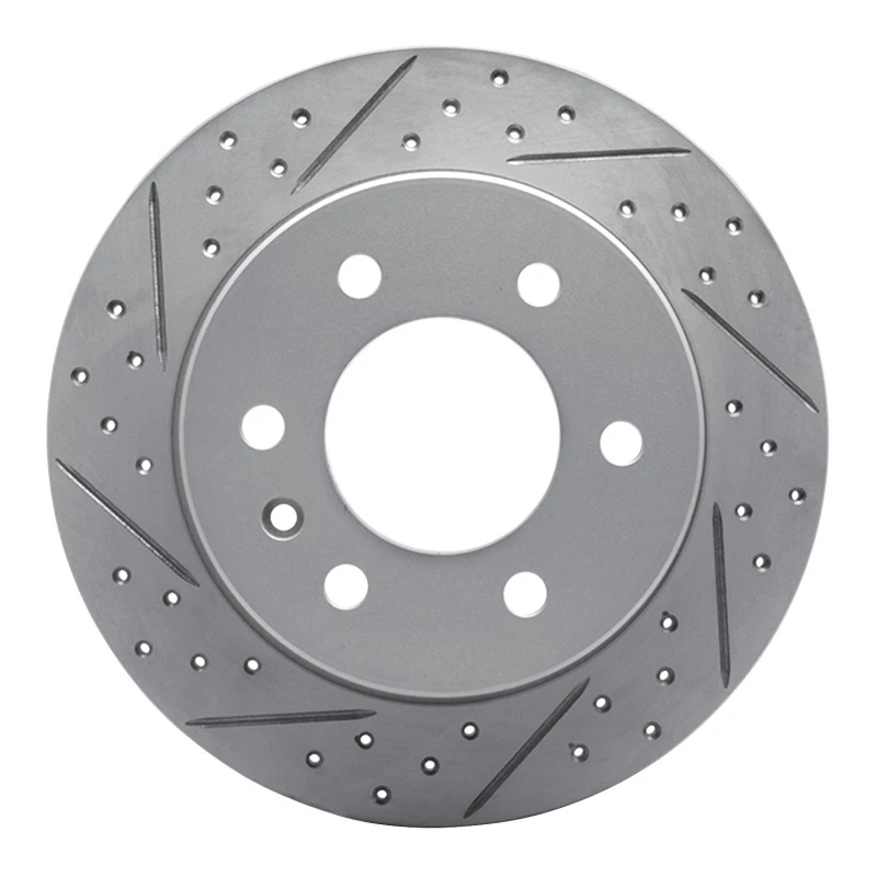 DFC 06-18 Dodge Sprinter 2500 Rear Left Drilled & Slotted Geoperformance Rotor