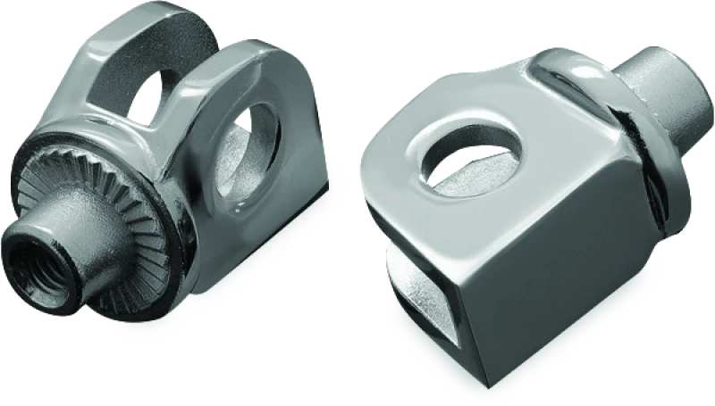 Kuryakyn Splined Peg Adapter Kawasaki Front Chrome