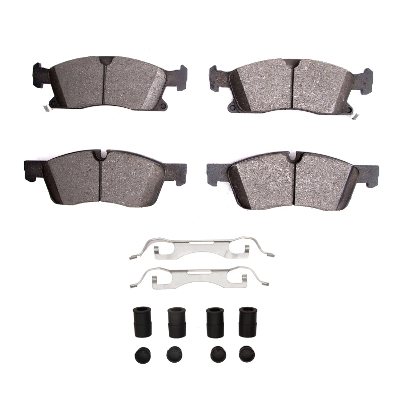 DFC 11-22 Dodge Durango Front Ultimate Duty Performance Brake Pads and Hardware Kit