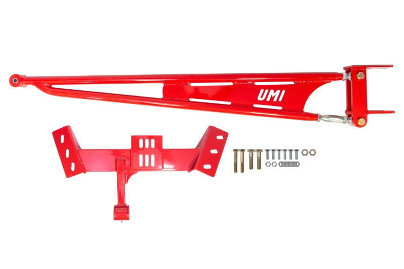 UMI Performance 82-92 GM F-Body Tunnelmontierte Trq. Arm für T5 TH350- Keine Schleife - Rot