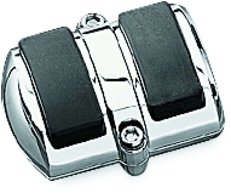 Kuryakyn Brems- und Schalthebel Pedalabdeckung 3 Zoll Chrom