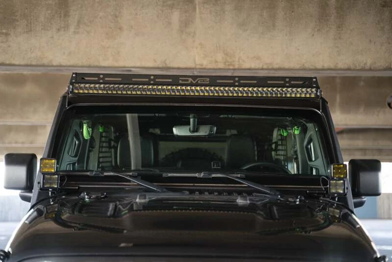 DV8 Offroad Light Bar Halter für 2018+ Jeep Wrangler JL