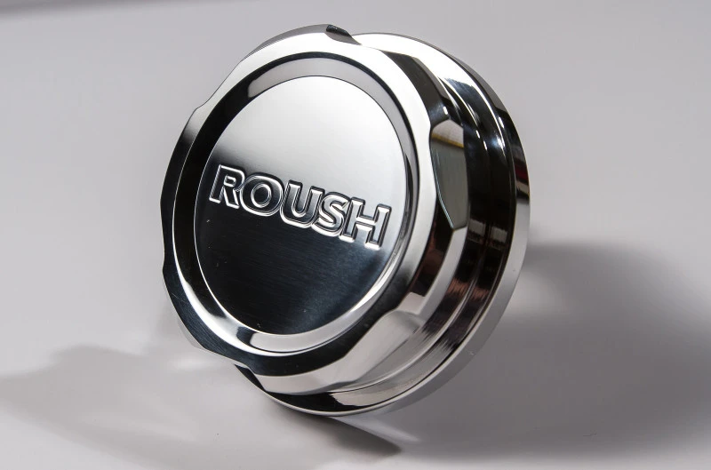 Roush 1996-2018 Ford Mustang Poliertes Billet-Kühlerdeckel