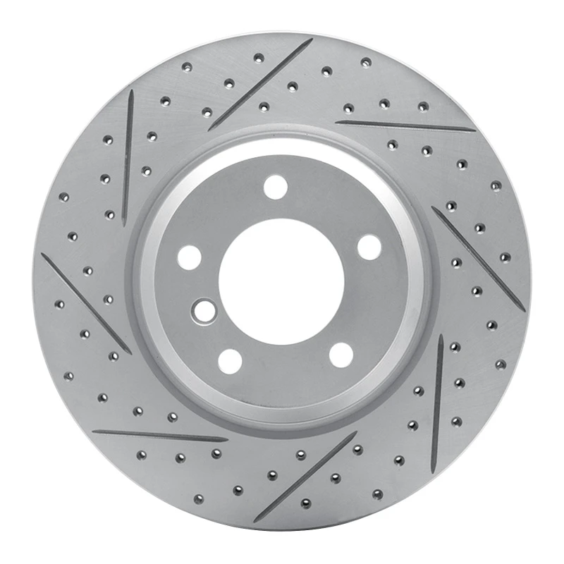 DFC 06-12 BMW X1 (USA/Canada) Front Left Drilled & Slotted Geoperformance Rotor