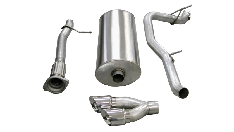 Corsa 2007-2010 Cadillac Escalade ESV 6.2L V8 Poliertes Sport Cat-Back Auspuffsystem