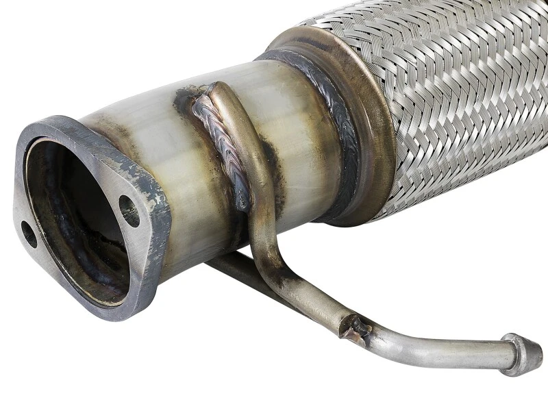 aFe Power Twisted Steel SS304 Downpipe 2,5 Zoll mit Kat 17-18 Hyundai Elantra L4-1,6L (t)